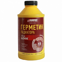 ABRO MASTERS герметик радиатора жидкий SL-354-AM-RW 390мл 1/24шт